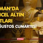 Batman’da Güncel Altın Fiyatları 08 Ağustos Cumartesi