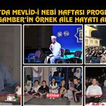 Batman’da Mevlid-i Nebi Haftası programında Hz. Peygamber’in örnek aile hayatı anlatıldı