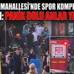 Gültepe Mahallesi’nde Spor Kompleksinde Yangın: Panik Dolu Anlar Yaşandı