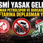 RESMİ YASAK GELDİ! Batman Petrolspor ve Bursaspor Taraftarına Deplasman Yasağı