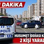 Husumet İddiası Kanlı Bitti: 2 Kişi Yaralandı