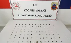 Kocaeli'de tarihi eserler ele geçirildi: 1 gözaltı