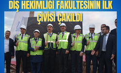 Diş Hekimliği Fakültesi'nin ilk çivisi çakıldı