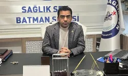 Sağlık-Sen Batman Şube Başkanı Dursun: Sağlık profesyonellerinin sesi duyulmalı