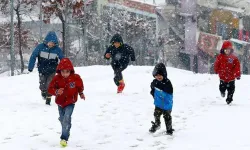 Kayseri'de eğitime kar engeli