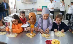 İlkokul öğrencileri aşçılık deneyimi yaşadı