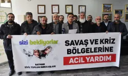 Batmanlı STK'lar savaş ve kriz bölgelerine yardım kampanyası başlattı