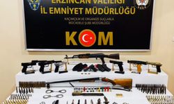 Erzincan'da silah kaçakçılığı operasyonu: 15 gözaltı