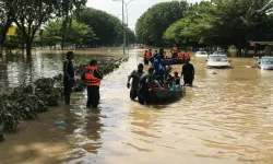 Malezya muson yağmurlarının etkisi altında