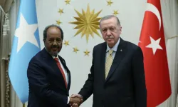 Cumhurbaşkanı Erdoğan, Somali Cumhurbaşkanı Şeyh Mahmud ile görüştü