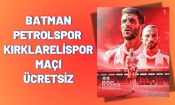 Batman Petrolspor - Kırklarelispor Maçı Ücretsiz