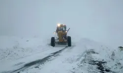 Kar yağışı kırsalda ulaşımı aksattı