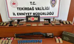 Tekirdağ'da silah kaçakçılığı operasyonunda 7 şüpheli gözaltına alındı