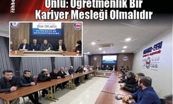 Önlü: Öğretmenlik Bir Kariyer Mesleği Olmalıdır