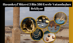 Hasankeyf Müzesi 3 Bin 586 Eserle Vatandaşları Bekliyor