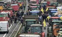 Belçika'da çiftçiler AB'nin serbest ticaret anlaşmasını protesto etti