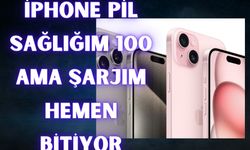 İphone pil sağlığım 100 ama şarjım hemen bitiyor