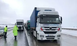 Antalya-Konya yolu tır ve kamyon geçişine kapatıldı