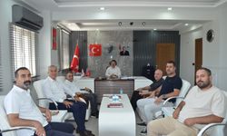 MÜSİAD Yönetimi Kaymakam Yılmazı Ziyaret Etti