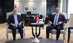 Fidan, Irak Dışişleri Bakanı Hüseyin ile görüştü