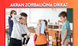 Akran Zorbalığına Dikkat