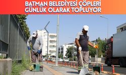 Batman Belediyesi Çöpleri Günlük Olarak Topluyor