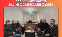 Saadet Partisi’nden Bağımsız Gazetecilere Ziyaret