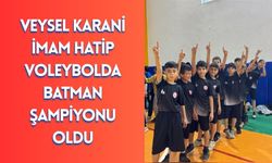 Veysel Karani İmam Hatip Voleybolda Batman Şampiyonu Oldu