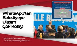 WhatsApp'tan Belediyeye Ulaşım Çok Kolay!