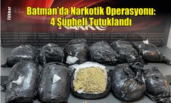 Batman'da Narkotik Operasyonu: 4 Şüpheli Tutuklandı