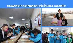 Hasankeyf Kaymakamı Miniklerle Buluştu