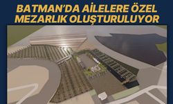 Batman’da Ailelere Özel Mezarlık Oluşturuluyor