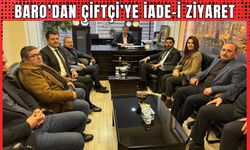 Baro’dan Çiftçi’ye iade-i ziyaret