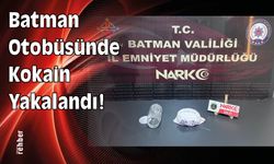 Batman Otobüsünde Kokain Yakalandı!