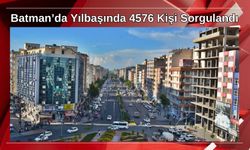 Batman’da Yılbaşında 4576 Kişi Sorgulandı