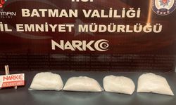 Batman'da 4 kilo metamfetamin ele geçirildi: 2 kişi tutuklandı