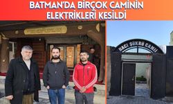 Batman’da Birçok Caminin Elektrikleri Kesildi