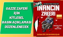 Batman’da Gazze Zaferi İçin Kitlesel Basın Açıklaması Düzenlenecek