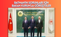 Batman’ın Sorunları İçin Bakan Kurum’la Görüştüler