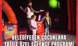 Belediyeden Çocuklara Tatile Özel Eğlence Programı