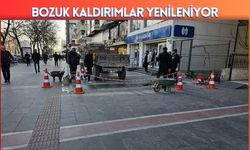 Bozuk Kaldırımlar Yenileniyor