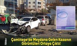 Çamlıtepe'de Meydana Gelen Kazanın Görüntüleri Ortaya Çıktı!