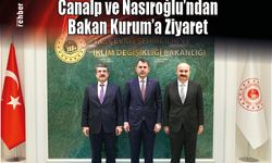 Canalp ve Nasıroğlu’ndan Bakan Kurum’a Ziyaret