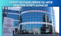 Devlet Hastanelerinde de Artık Muayene Ücreti Alınacak