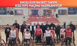 Engelliler Basket Takımı, Kızıltepe Maçına Hazırlanıyor