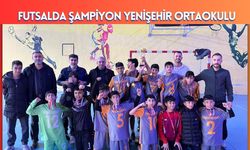 Futsalda Şampiyon Yenişehir Ortaokulu