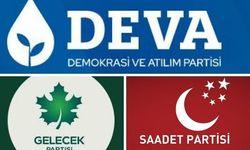 Gelecek, DEVA ve Saadet Partisi ‘'Yeni Yol Partisi” adlı bir 'çatı parti' altına buluşacak