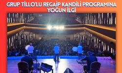 Grup Tillo’lu Regaip Kandili Programına Yoğun İlgi