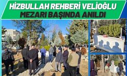 Hizbullah Rehberi Velioğlu Mezarı Başında Anıldı