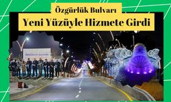 Özgürlük Bulvarı Yeni Yüzüyle Hizmete Girdi